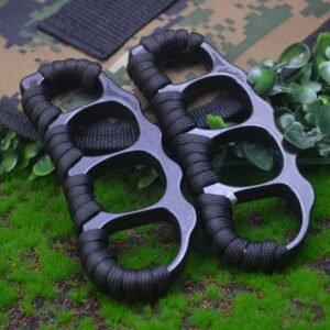Small pea pod tiger head knuckle fist buckle ring,schlagring
